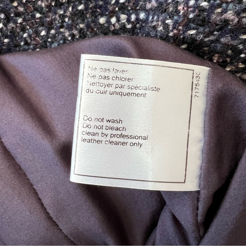 Chanel Vintage Sheath Dress With Leather Detailing - Picture 9 of 11